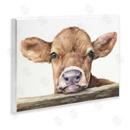 George Dyachenko | Baby Cow Animal Watercolor