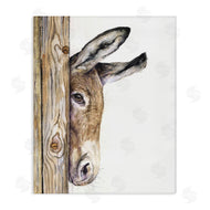 George Dyachenko | Baby Donkey Animal Watercolor