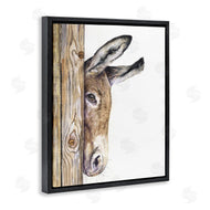 George Dyachenko | Baby Donkey Animal Watercolor