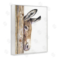 George Dyachenko | Baby Donkey Animal Watercolor