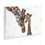 George Dyachenko | Baby Giraffe Animal Watercolor
