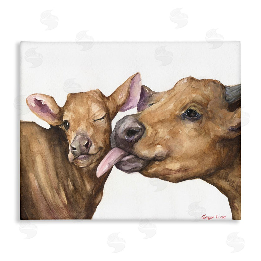 George Dyachenko | Happy Cow Mother & Calf