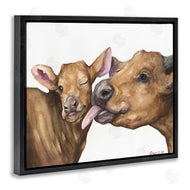 George Dyachenko | Happy Cow Mother & Calf