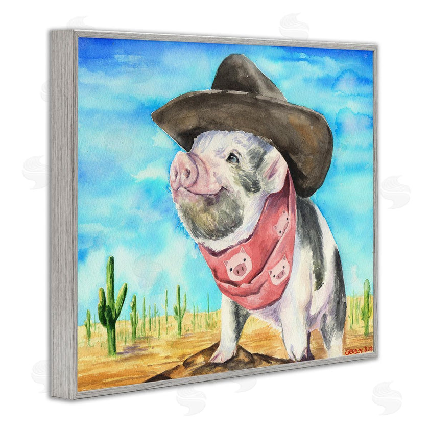 George Dyachenko | Wild West Cowboy Pig