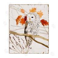 Victoria Borges | Owl In Autumnal Forest