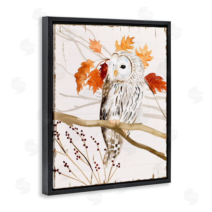 Victoria Borges | Owl In Autumnal Forest