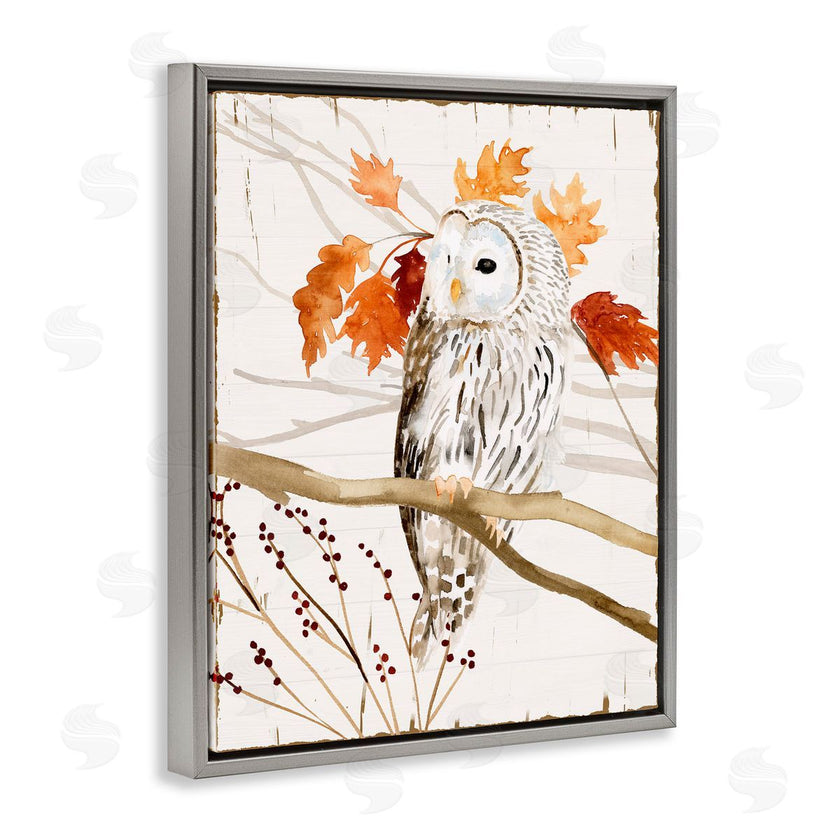Victoria Borges | Owl In Autumnal Forest