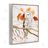 Victoria Borges | Owl In Autumnal Forest