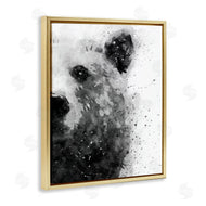 Brandon Wong | Bear Portrait Paint Splatter