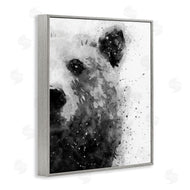 Brandon Wong | Bear Portrait Paint Splatter