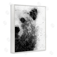 Brandon Wong | Bear Portrait Paint Splatter