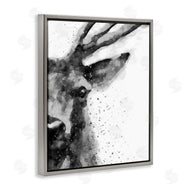 Brandon Wong | Elk Portrait Paint Splatter