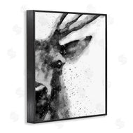 Brandon Wong | Elk Portrait Paint Splatter
