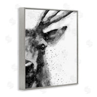 Brandon Wong | Elk Portrait Paint Splatter