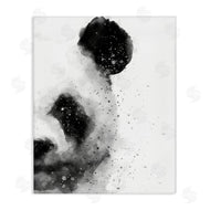 Brandon Wong | Panda Portrait Paint Splatter