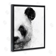 Brandon Wong | Panda Portrait Paint Splatter