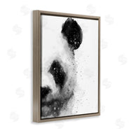 Brandon Wong | Panda Portrait Paint Splatter