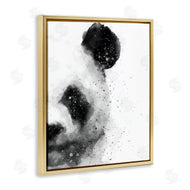 Brandon Wong | Panda Portrait Paint Splatter