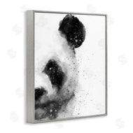 Brandon Wong | Panda Portrait Paint Splatter