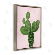 Mia Jensen | Prickly Pear over Pastel Pink