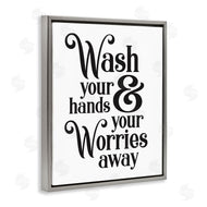 Lettered and Lined | Wash Your Hands and Worries