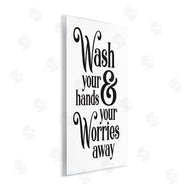 Lettered and Lined | Wash Your Hands and Worries