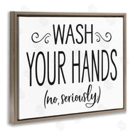 Lettered and Lined | No Seriously Wash Your Hands