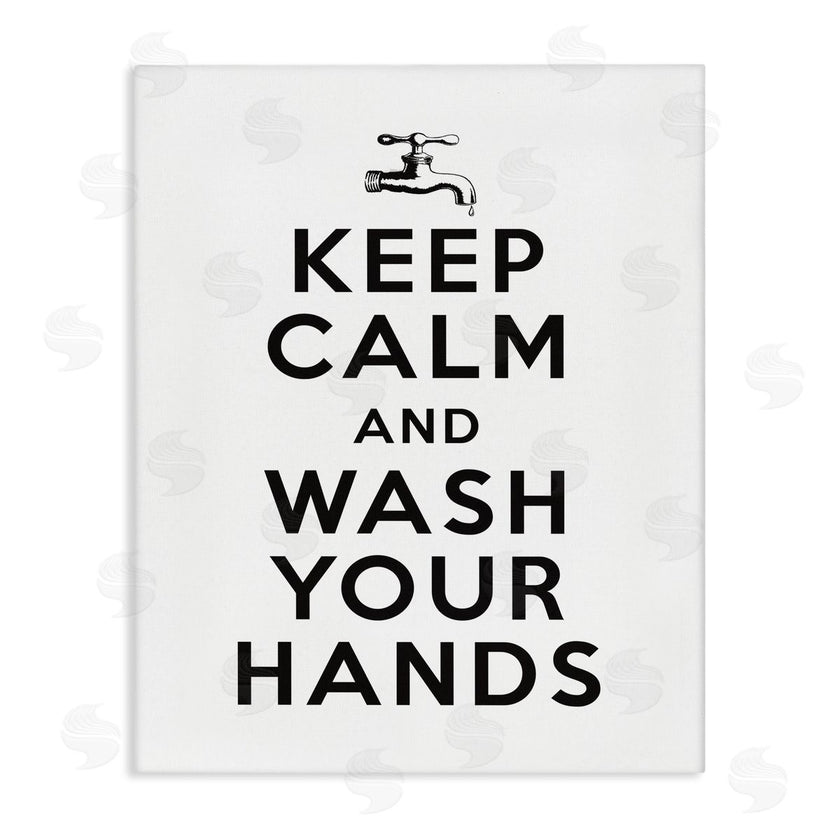Lettered and Lined | Keep Calm and Wash Hands
