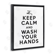 Lettered and Lined | Keep Calm and Wash Hands