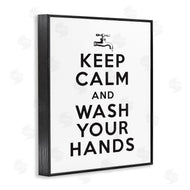 Lettered and Lined | Keep Calm and Wash Hands