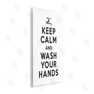 Lettered and Lined | Keep Calm and Wash Hands