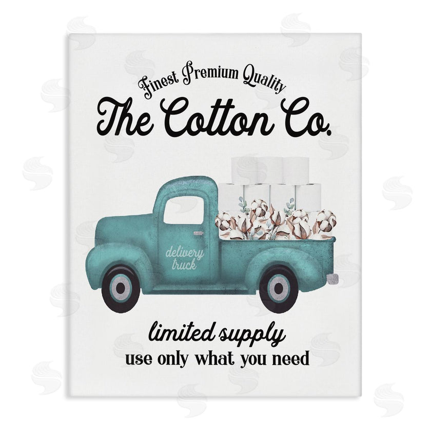 Lettered and Lined | Toilet Paper Cotton Truck