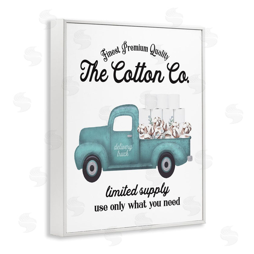 Lettered and Lined | Toilet Paper Cotton Truck