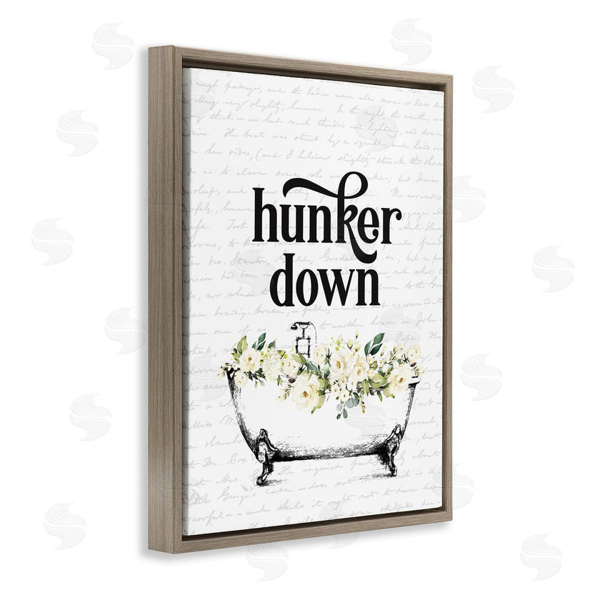 Lettered and Lined | Hunker Down Floral Tub