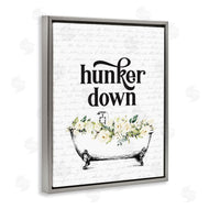 Lettered and Lined | Hunker Down Floral Tub