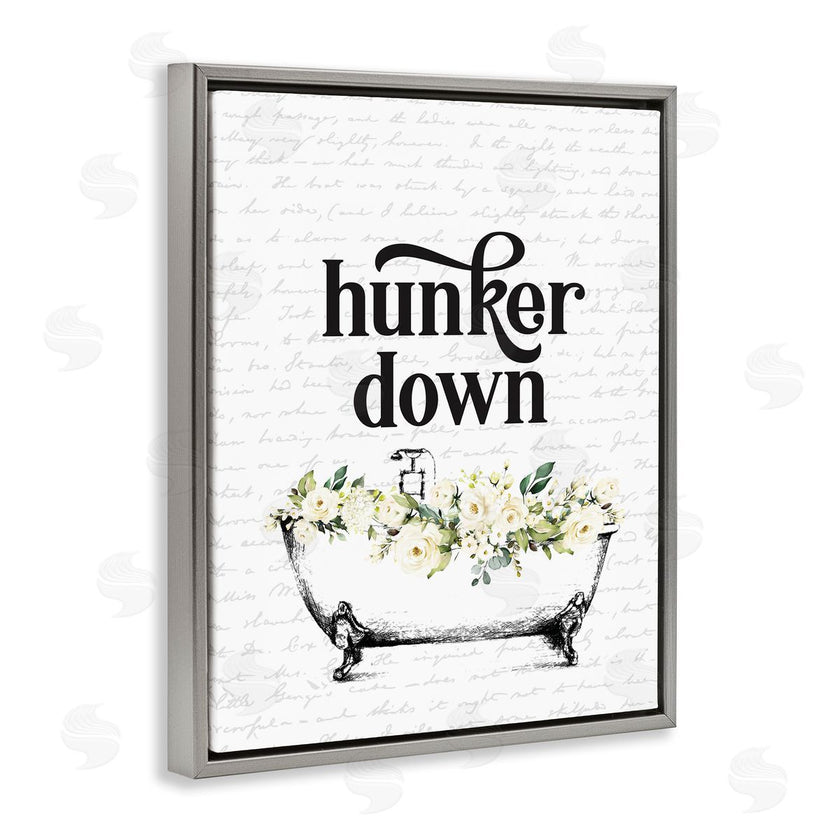 Lettered and Lined | Hunker Down Floral Tub