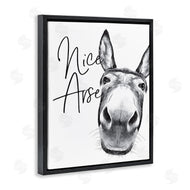 Lettered and Lined | Donkey Bathroom Humor