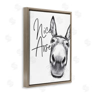 Lettered and Lined | Donkey Bathroom Humor