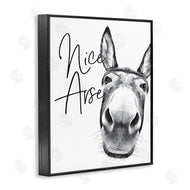 Lettered and Lined | Donkey Bathroom Humor
