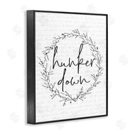 Lettered and Lined | Hunker Down Spring Wreath