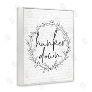 Lettered and Lined | Hunker Down Spring Wreath