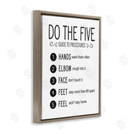 Lettered and Lined | Five Procedures of Cleanliness