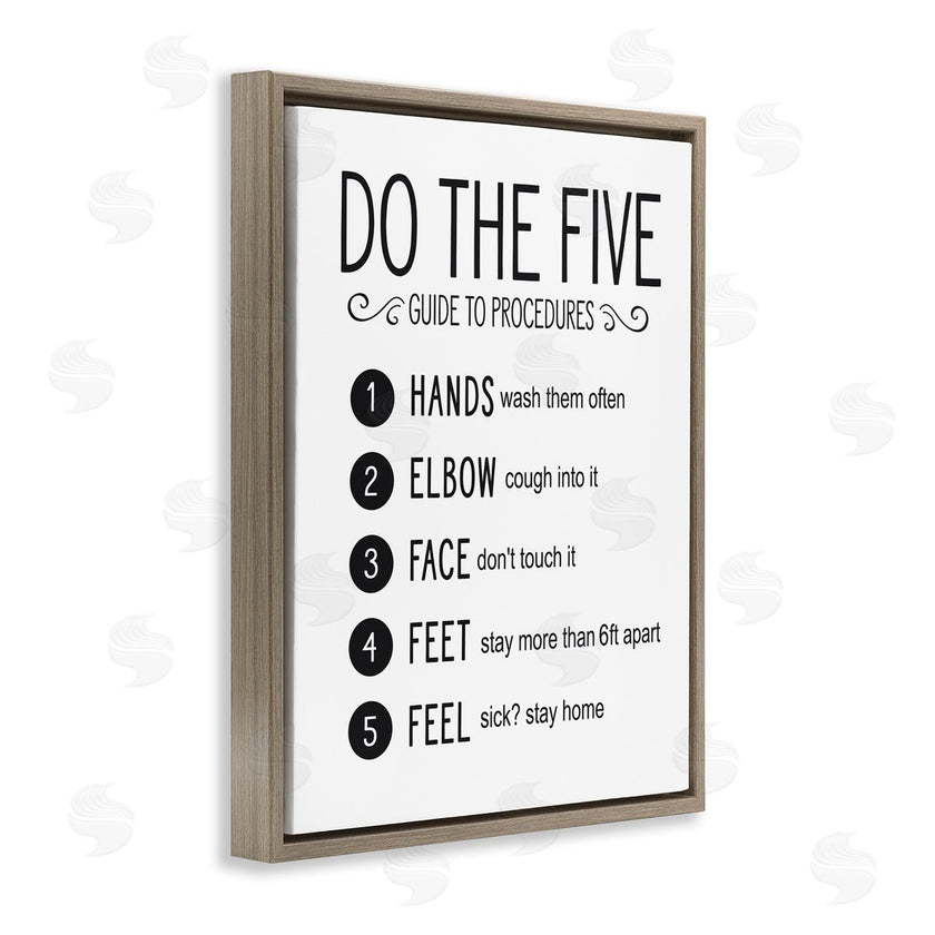 Lettered and Lined | Five Procedures of Cleanliness