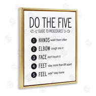 Lettered and Lined | Five Procedures of Cleanliness