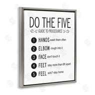 Lettered and Lined | Five Procedures of Cleanliness