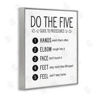 Lettered and Lined | Five Procedures of Cleanliness