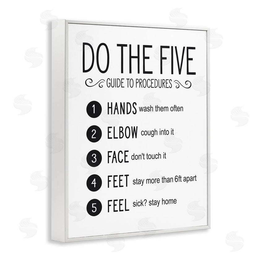 Lettered and Lined | Five Procedures of Cleanliness