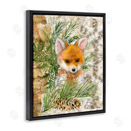 Sherri Buck Baldwin | Baby Fox in Fern Forest
