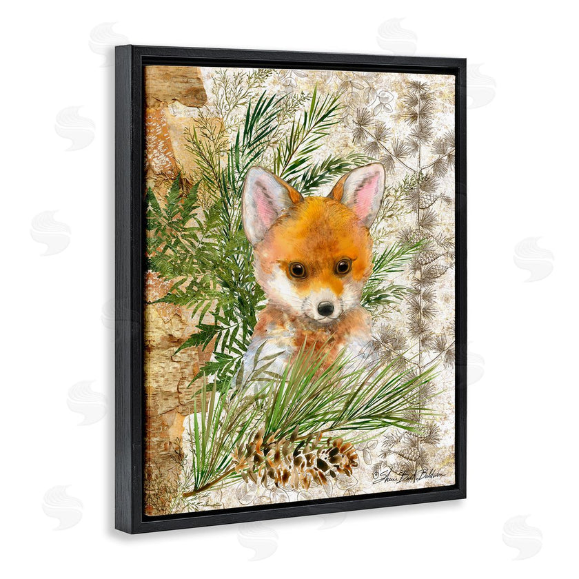 Sherri Buck Baldwin | Baby Fox in Fern Forest