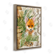 Sherri Buck Baldwin | Baby Fox in Fern Forest